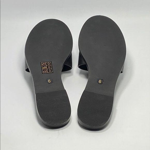 Tory Burch Leather Slides size 6 - Picture 8 of 9